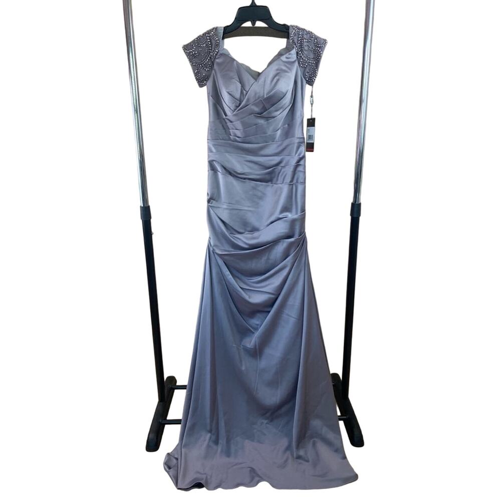 La Femme | Satin Gown